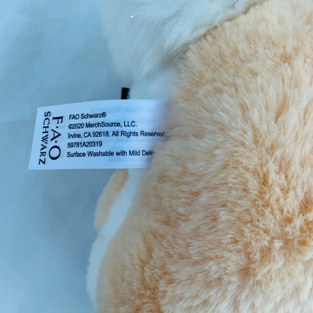 FAO Schwarz Corgi‎ dog plush stuffed animal gift for dog lover